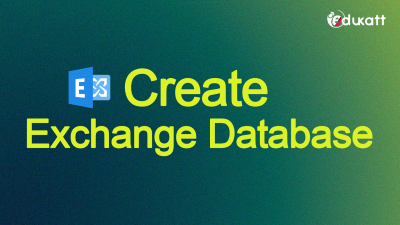 Create Exchange DB
