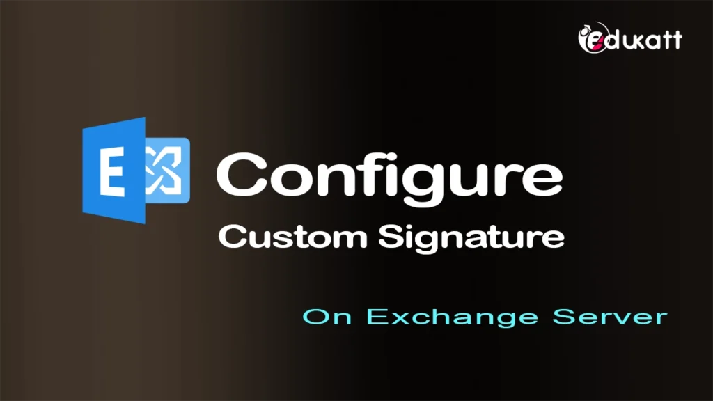 Custom Signature