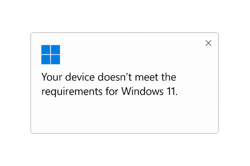 Device Doesnt Meet Requirements