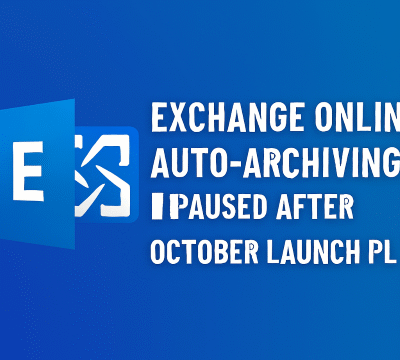 Exchange Online - Auto Archive