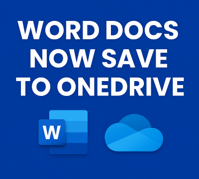 OneDrive Files Save